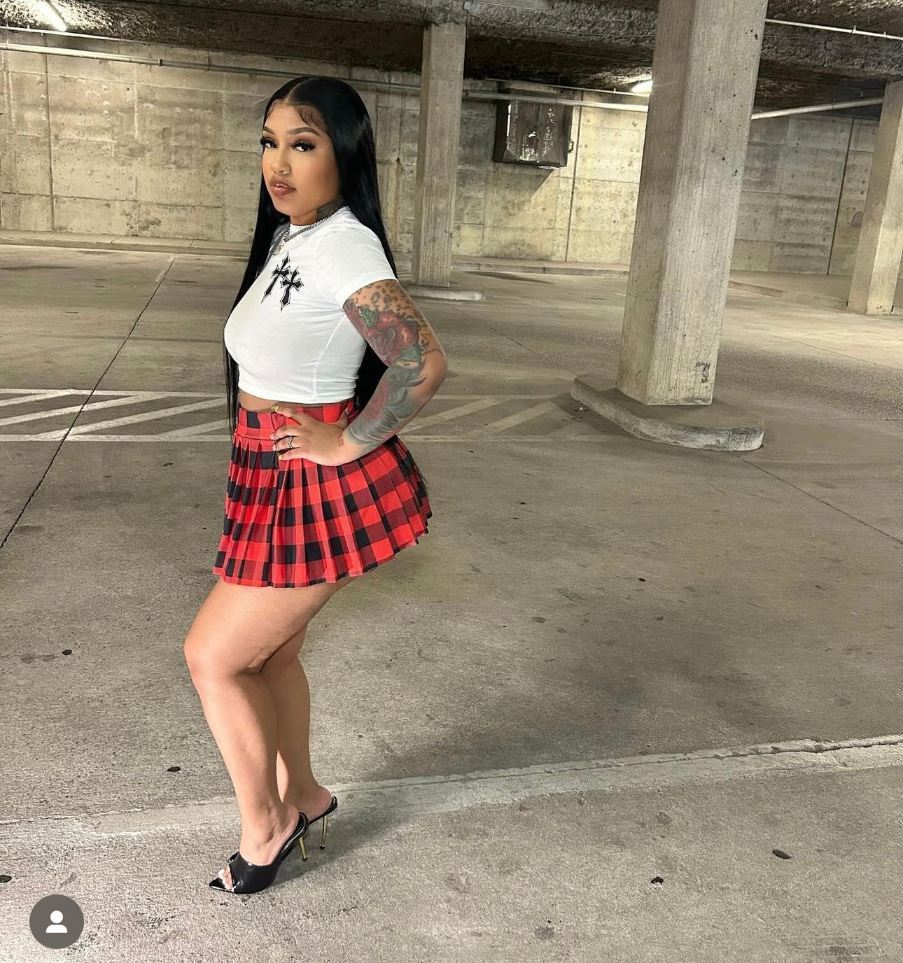 Cowgirl mini skirt